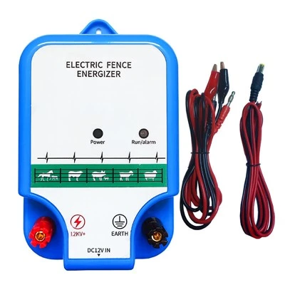 Elettrificatore per recinzione elettrica a energia solare 12V per bovini, cavalli, pecore, maiali e orsi