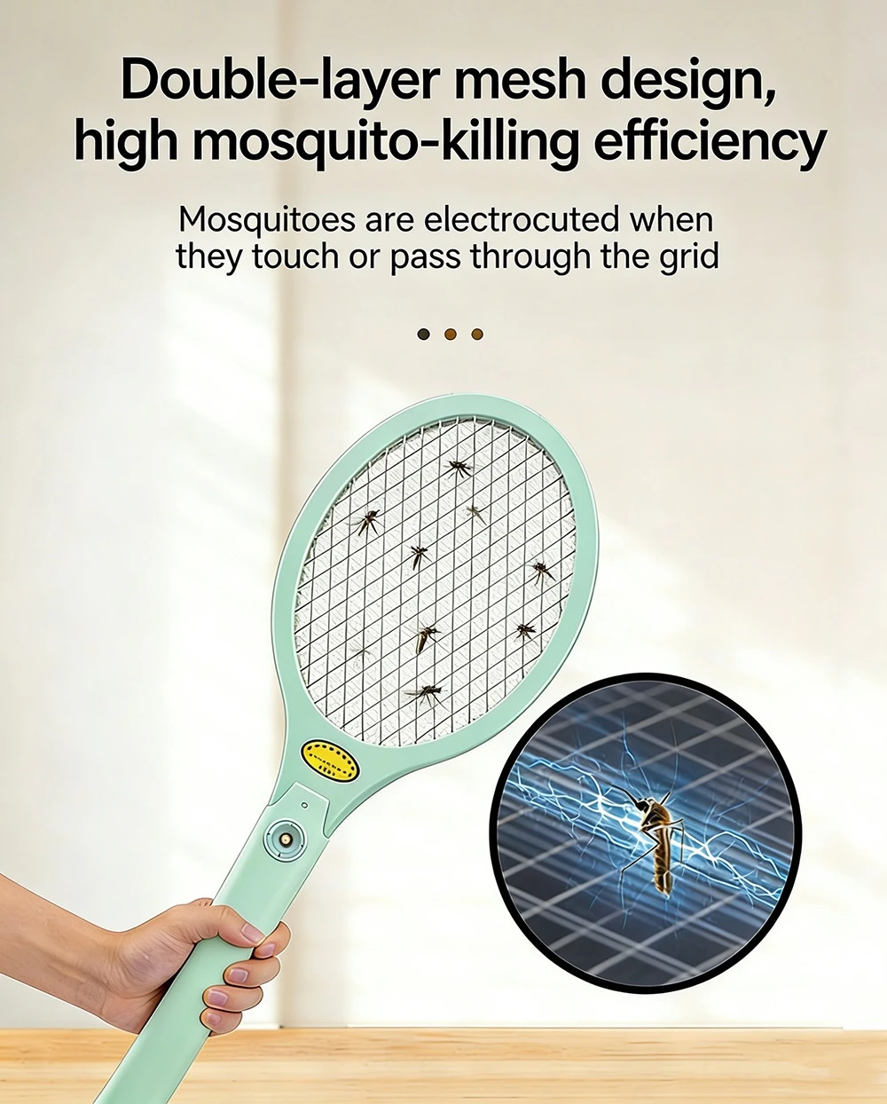 6000V Mosquito Zapper with LED Light 6000V Mosquito Zapper with LED Light