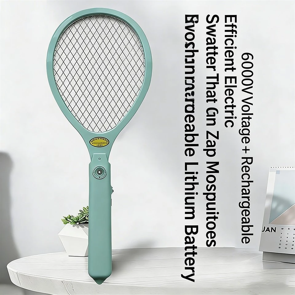 TW-05 Scacciazanzare elettrico ricaricabile|Zapper per zanzare 6000V con luce LED